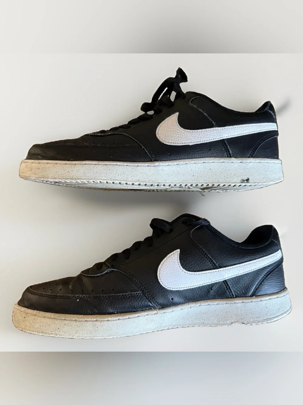 Nike Court Vision Low Next Nature Men’s Size 12 Black White